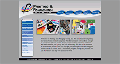Desktop Screenshot of printingandpackaginggroup.com